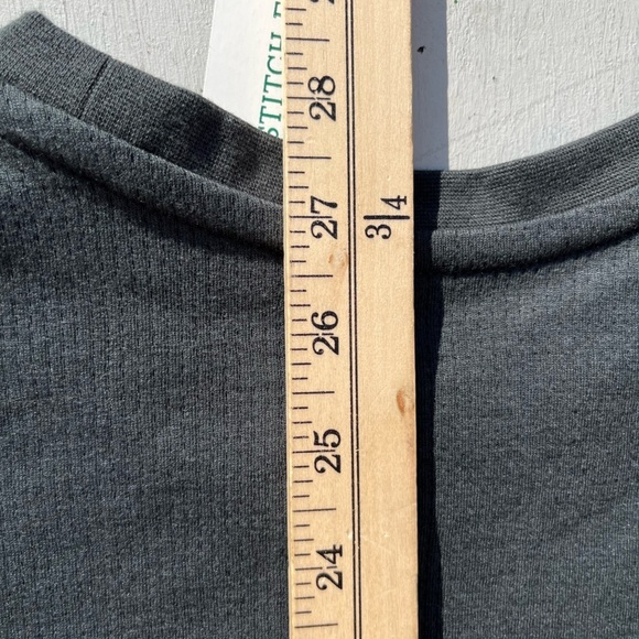 Men's NWT 01.Algo T-Shirt Gray Waffle-Knit Performance M QuickDry Stretch Active - Picture 7 of 11